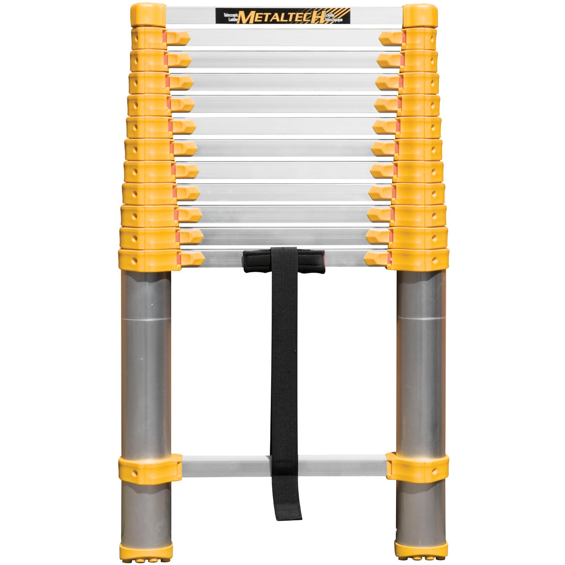 Telescopic Ladder, 3' - 12', Aluminum, 250 lbs. Capacity, Type 1