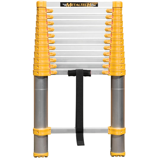 Telescopic Ladder, 3' - 12', Aluminum, 250 lbs. Capacity, Type 1