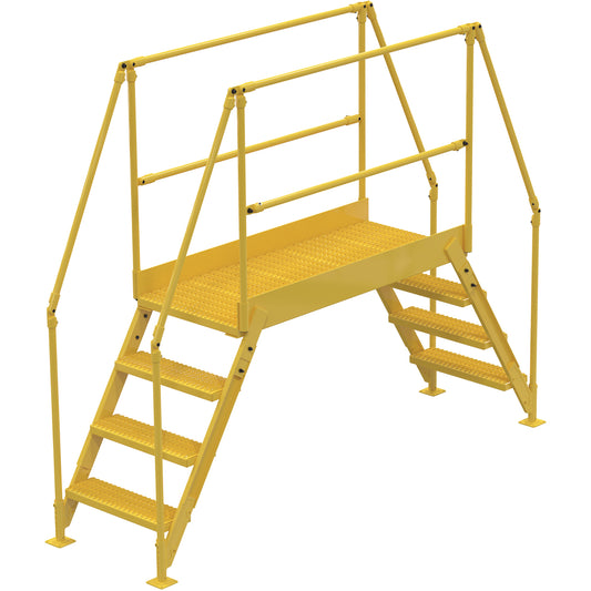 Crossover Ladder, 103" Overall Span, 40" H x 60" D, 24" Step Width