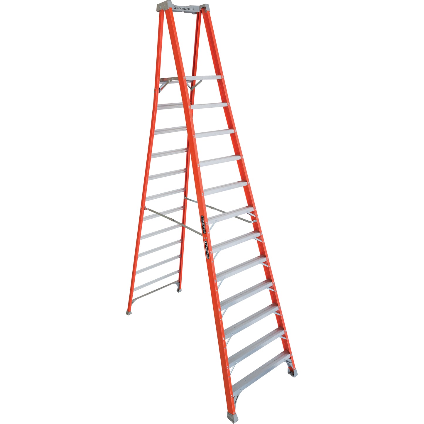 Industrial Heavy-Duty Pro Platform Stepladders (FXP1700 Series), 12', 300 lbs. Cap.