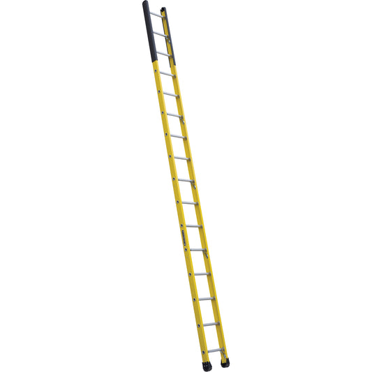 Single Manhole Ladder, 16', Fibreglass, 375 lbs., CSA Grade 1AA