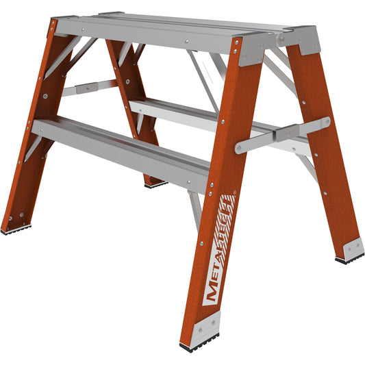 Buildman™ Step-up Workbench, 2' H x 33.5" W x 25.75" D, 300 lbs. Capacity, Fibreglass