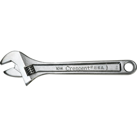 Crescent Adjustable Wrenches, 12" L, 1-1/2" Max Width, Chrome