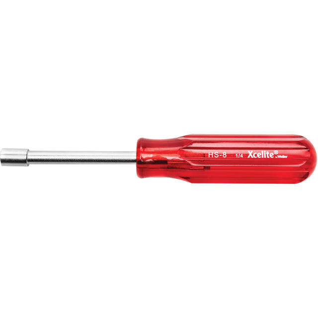 Hollow Shaft Nut Driver - Imperial, 1/4" Drive, 7-1/4" L