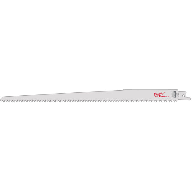 Fleam Ground Sawzall® Reciprocating Blade, Bi-Metal, 6 TPI, 12" L x 3/4" W