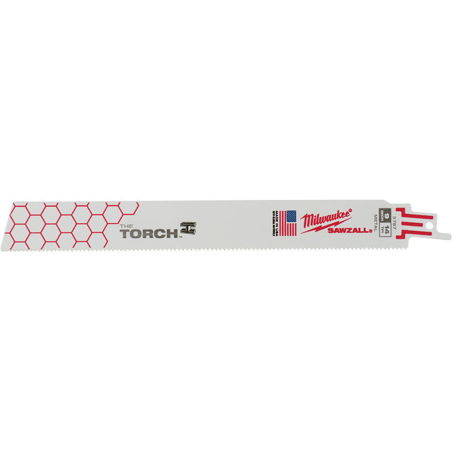 The Torch™ Sawzall® Blades, Bi-Metal, 14 TPI, 9" L x 1" W