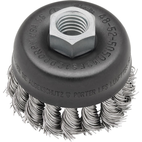 Carbon Steel Knotwire Cup Brush
