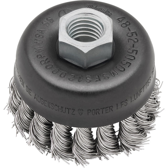Carbon Steel Knotwire Cup Brush