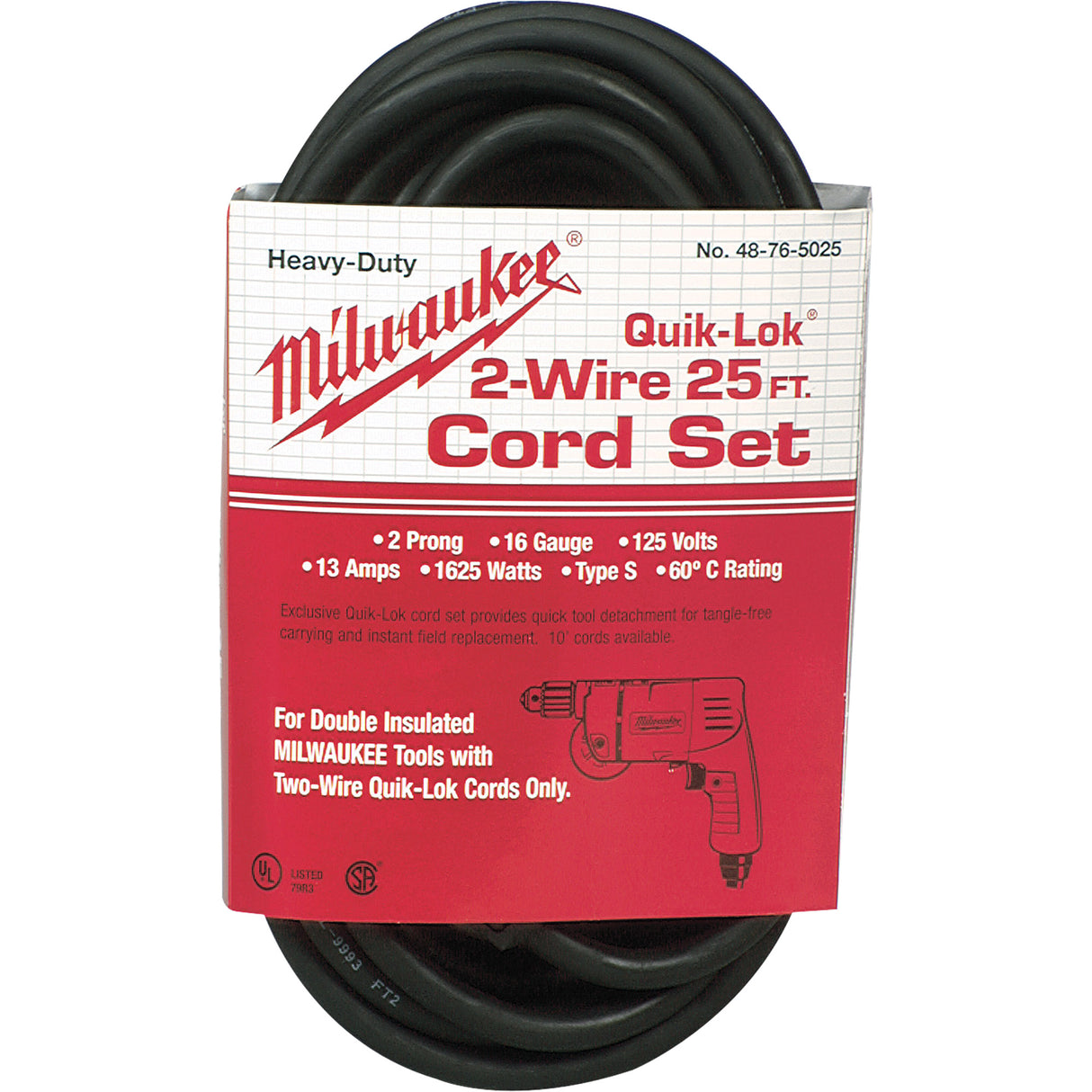 2-Wire Quik-Lok® Cord