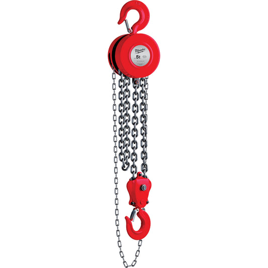 Chain Hoist, 8' Lift, 11023 lbs. (5 tons) Capacity