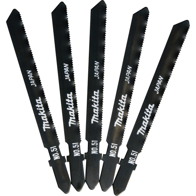 Jig Saw Blade, High Speed Steel, T-Shank, 3-1/2" L, 24 TPI