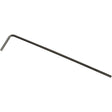 Hex Key - Metric, Hex End, 3/8" x 6.75" L, L Shape