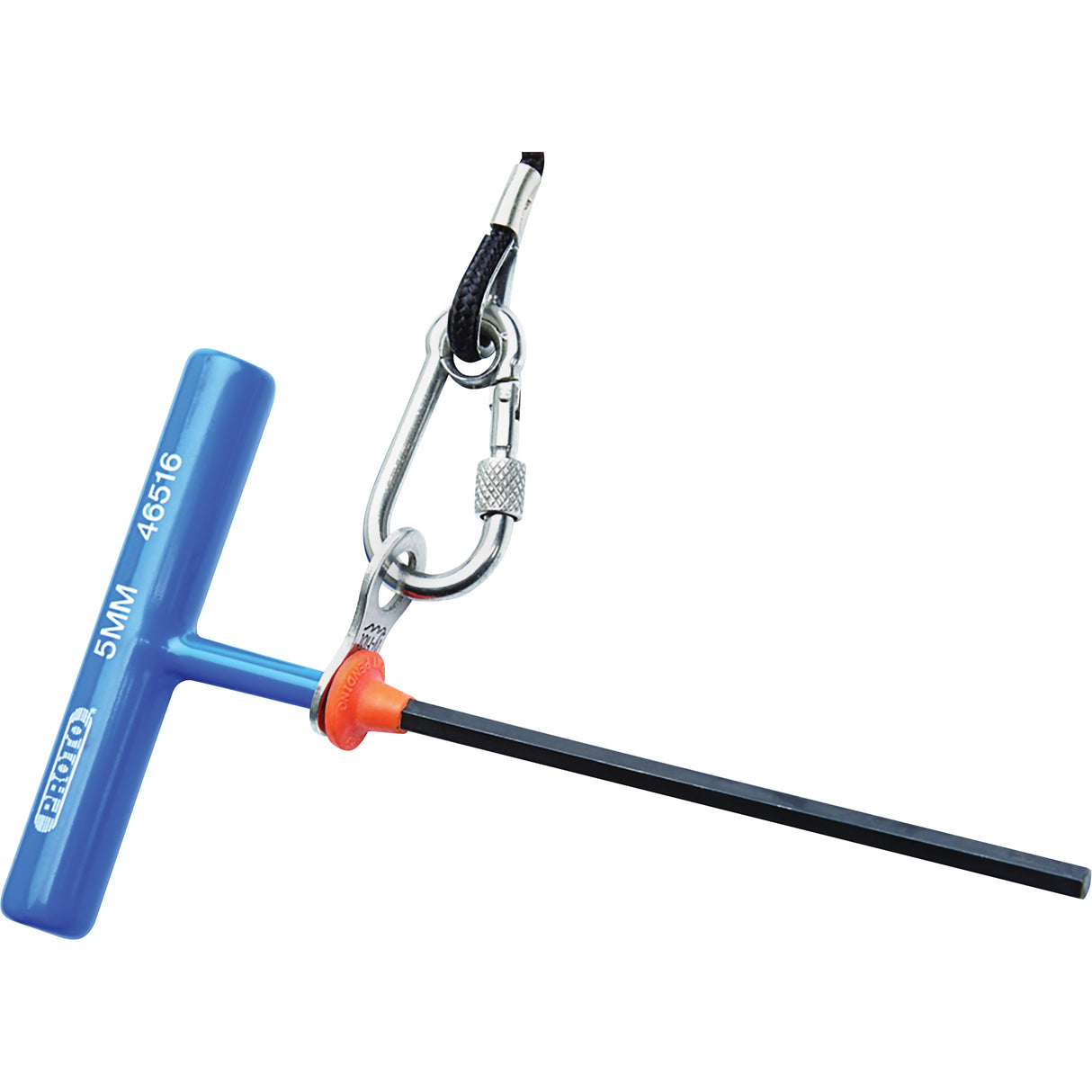 Hex Key - Metric, Hex End, 2.5 mm x 6" L, T Handle