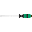 Tapered Slotted Screwdriver, 6.5 mm Tip, Round, 10-1/16" L, Plastic Handle