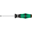 Slotted Screwdriver, 3/32" Tip, Round, 5-1/8" L, Plastic Handle