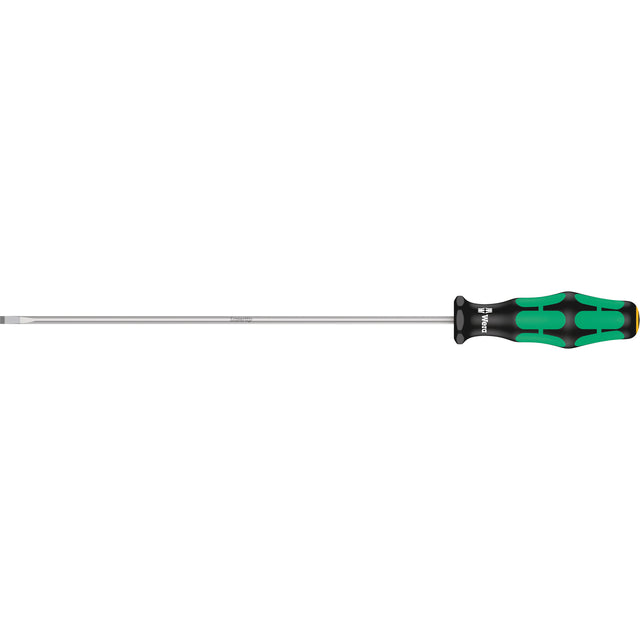 Slotted Screwdriver, 3.5 mm Tip, Round, 11-1/16" L, Plastic Handle