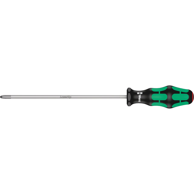 Phillips Screwdriver, #2, 12" L, Plastic Handle