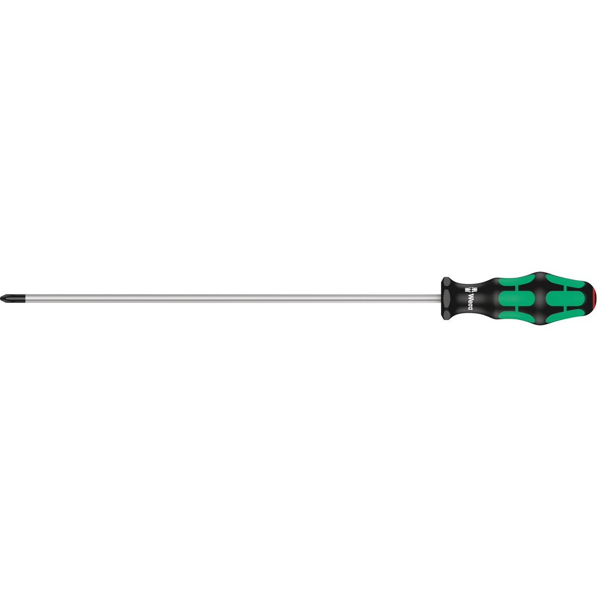 Phillips Screwdriver, #2, 16" L, Plastic Handle