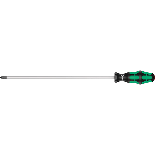 Phillips Screwdriver, #2, 16" L, Plastic Handle