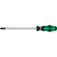 Phillips Screwdriver, #4 Tip, Round, 12-3/16" L, Plastic Handle