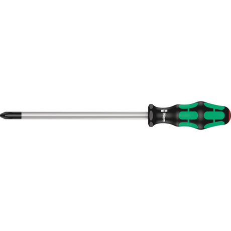 Phillips Screwdriver, #4 Tip, Round, 12-3/16" L, Plastic Handle