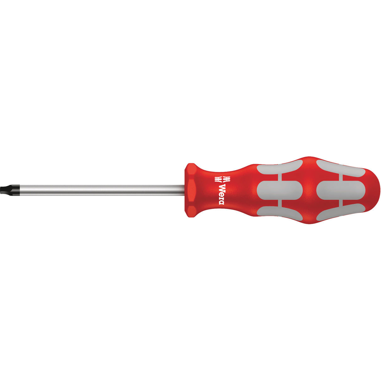 Square Plus Screwdriver, #3 Tip, Round, 10-5/16" L, Plastic Handle