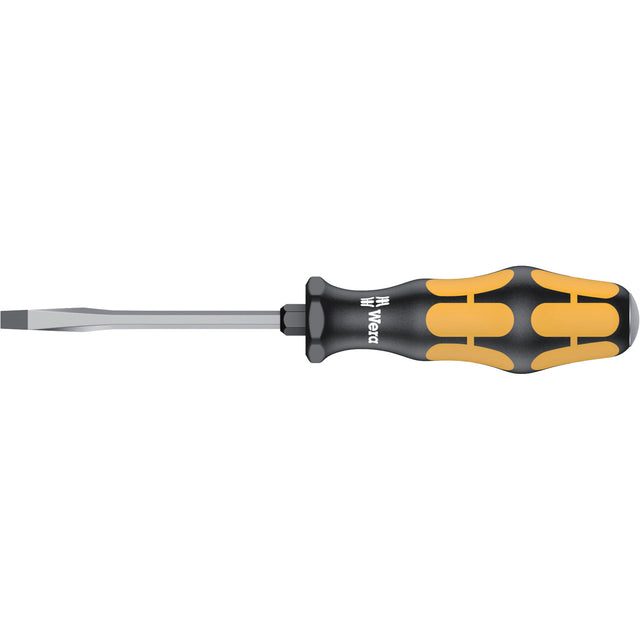Slotted Demolition Screwdriver, 3/16", 7-3/8" L, Plastic Handle