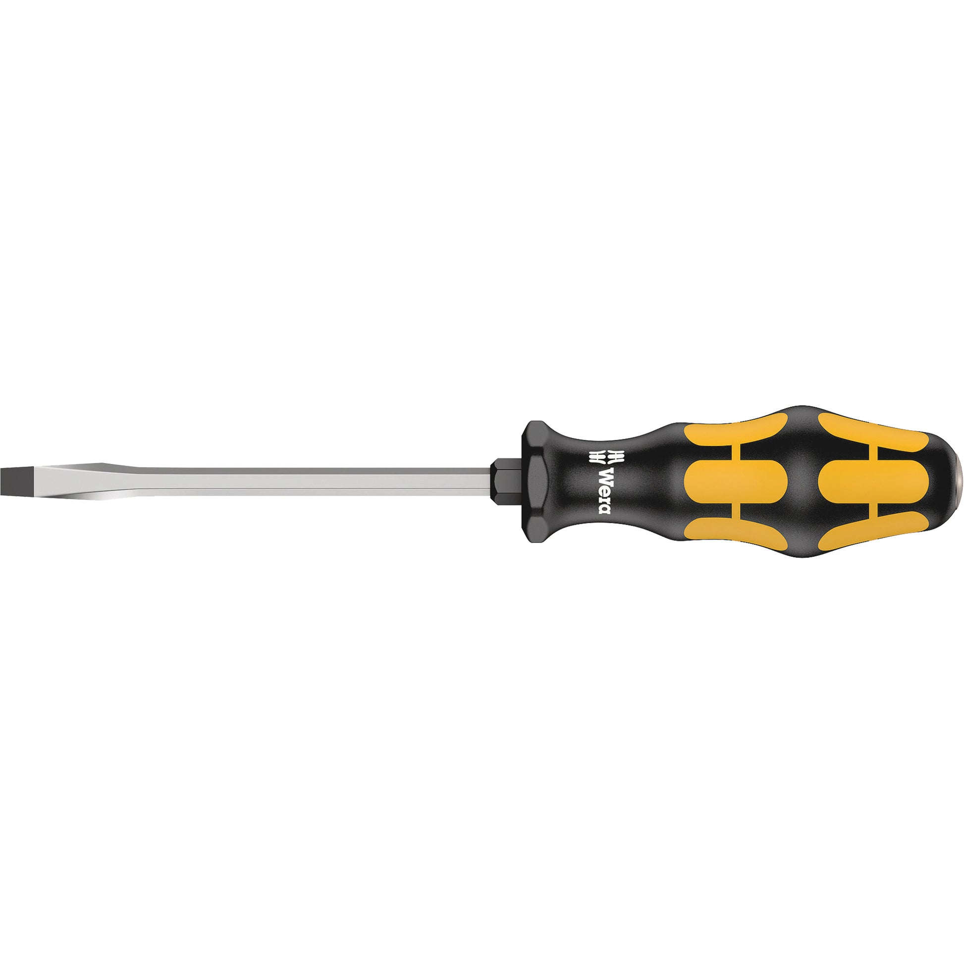 Slotted Demolition Screwdriver, 3/8", 11-3/16" L, Plastic Handle