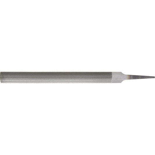 File, Half Round, 4" L, Smooth Cut