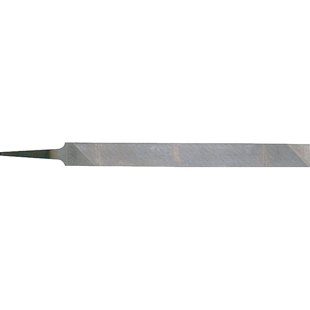 Long Angle Lathe File - Fine, Flat, 8"