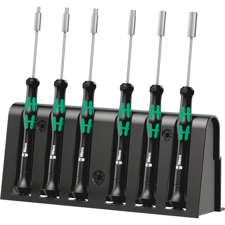 Micro Series Nut Driver Set, 6, Non Magnetic, Metric