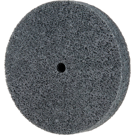 Standard Abrasives™ 500 Series Soft Density Unitized Wheels, 3" x 1/2", 1/4" Arbor, Fine Grit, Silicon Carbide