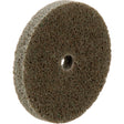 Standard Abrasives™ Unitized Wheel, 2" x 1/4", 1/4" Arbor, Medium Grit, Aluminum Oxide