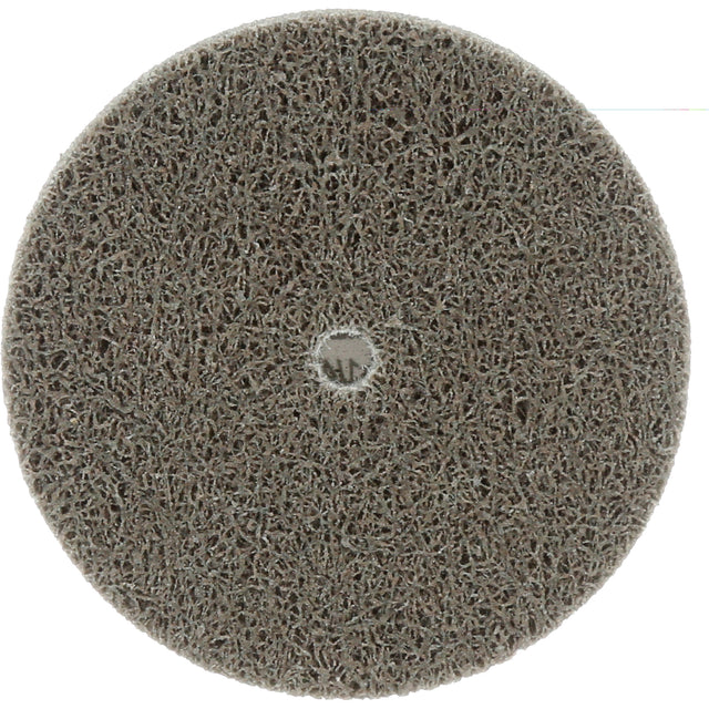 Standard Abrasives™ Unitized Wheel, 3" x 1/4", 1/4" Arbor, Medium Grit, Aluminum Oxide
