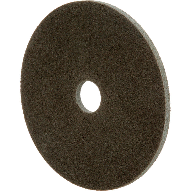 Standard Abrasives™ Unitized Wheel, 6" x 1/4", 1" Arbor, Medium Grit, Aluminum Oxide