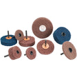 Standard Abrasives™ Buff & Blend Wheel, 3" Dia. x 1/4" W, 1/4" Arbor, Aluminum Oxide