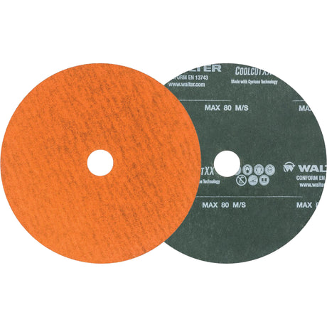 Fibre Discs - Coolcut™ XX, Ceramic, 36, 5" Dia x 7/8" Arbor