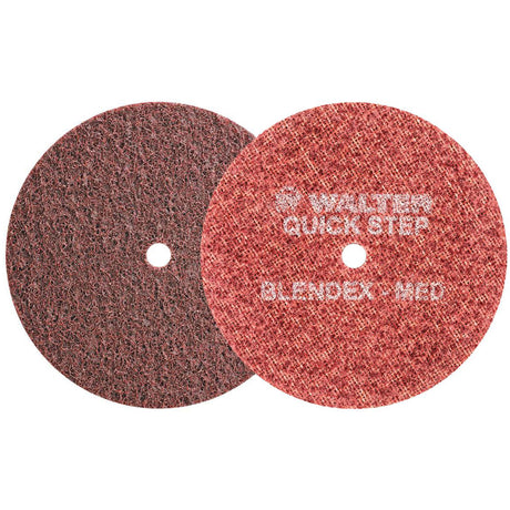 QUICK-STEP BLENDEX™ Surface Conditioning Disc, 5" Dia., Medium Grit, Aluminum Oxide