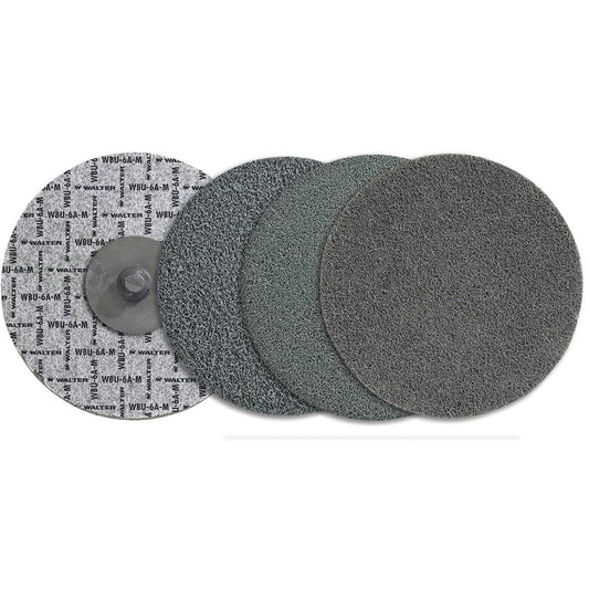 Twist™ Blendex U™ Discs, 3" Dia., Super Fine Grit, Silicon Carbide