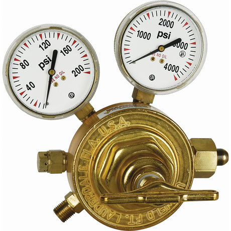 Heavy-Duty Single Stage Regulator, Oxygen, CGA540 Inlet