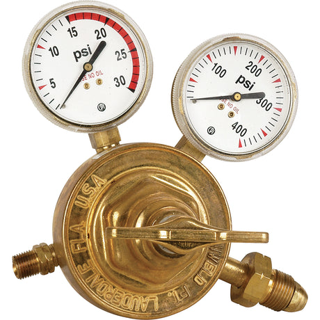 Heavy-Duty Single Stage Regulator, Acetylene, CGA510 Inlet