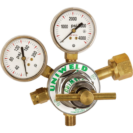 Medium-Duty Single Stage Regulator, Oxygen, CGA540 Inlet