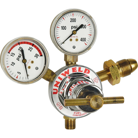 Medium-Duty Single Stage Regulator, Acetylene, CGA510 Inlet