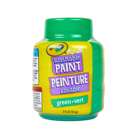 Crayola Washable Paint 2 Ounces, Green (Case of 12)