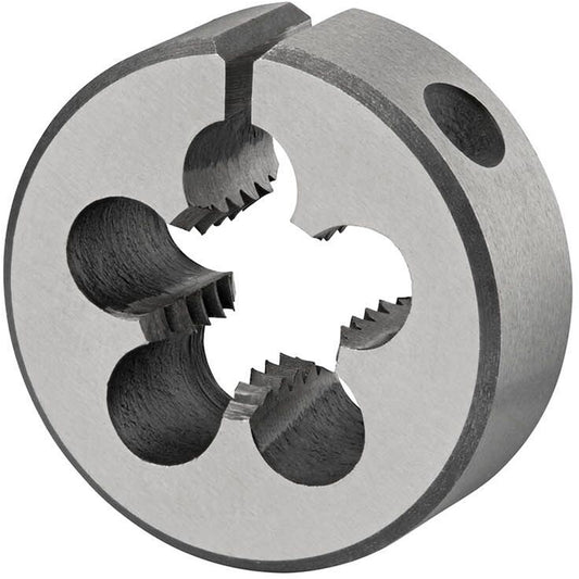 Adjustable Round Die, 1-1/4"-7 Thread, High Speed Steel