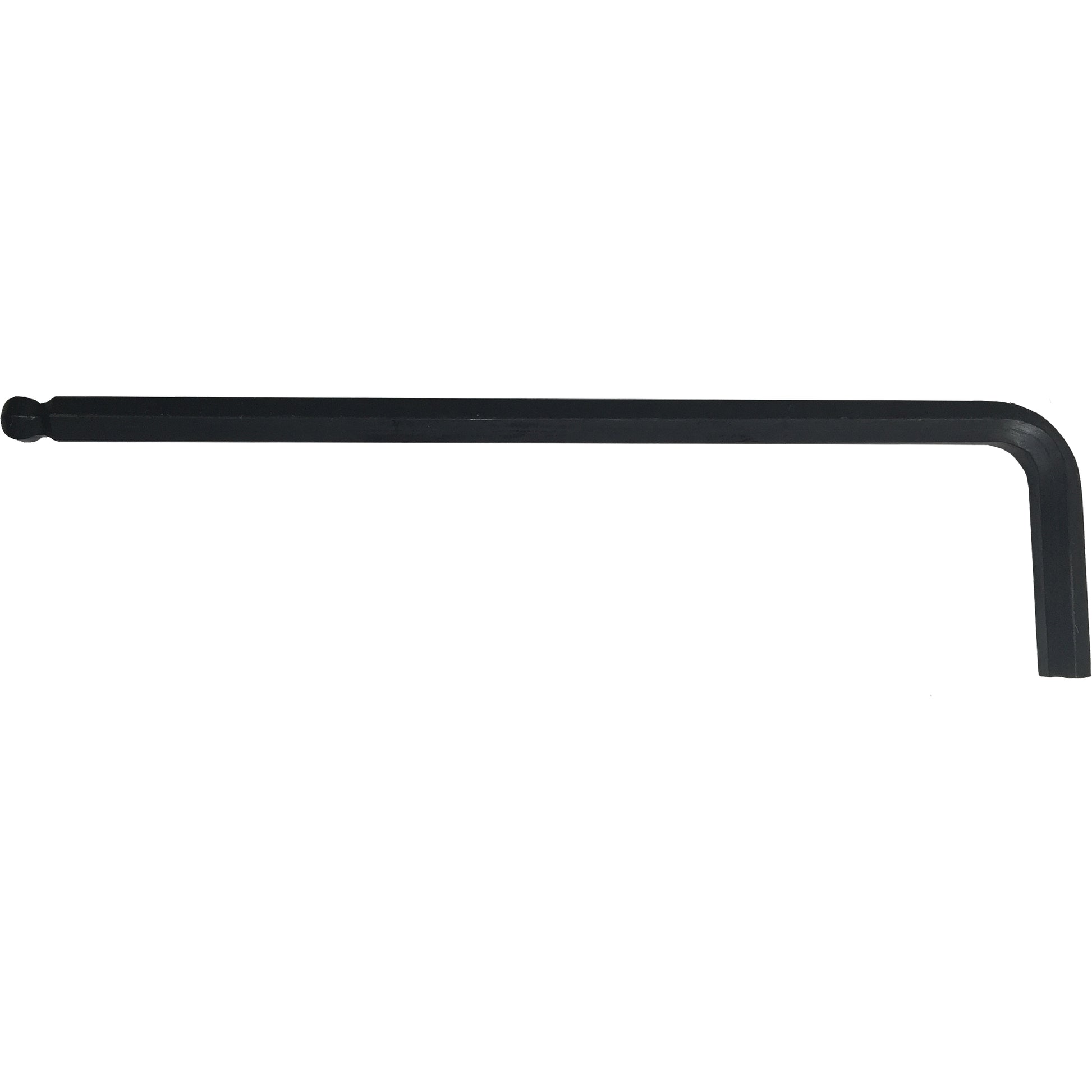 Balldrive Hex Key, Hex End, 8 mm x 6.2" L, L Shape