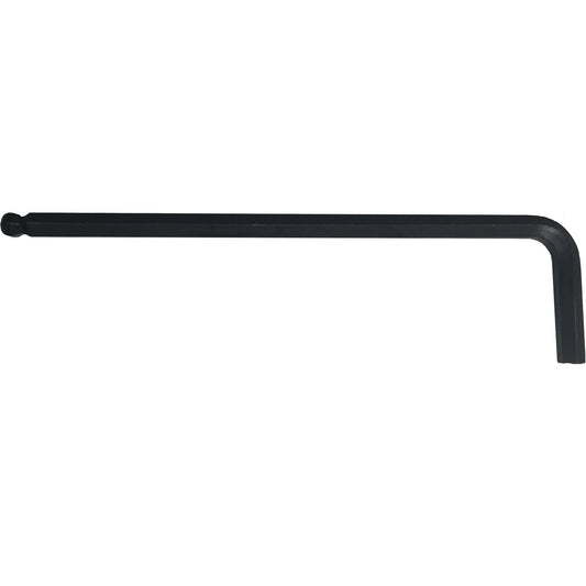 Balldrive Hex Key, Hex End, 8 mm x 6.2" L, L Shape