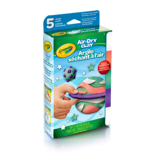 Crayola Air-Dry Clay, Variety Pack (Case of 3)