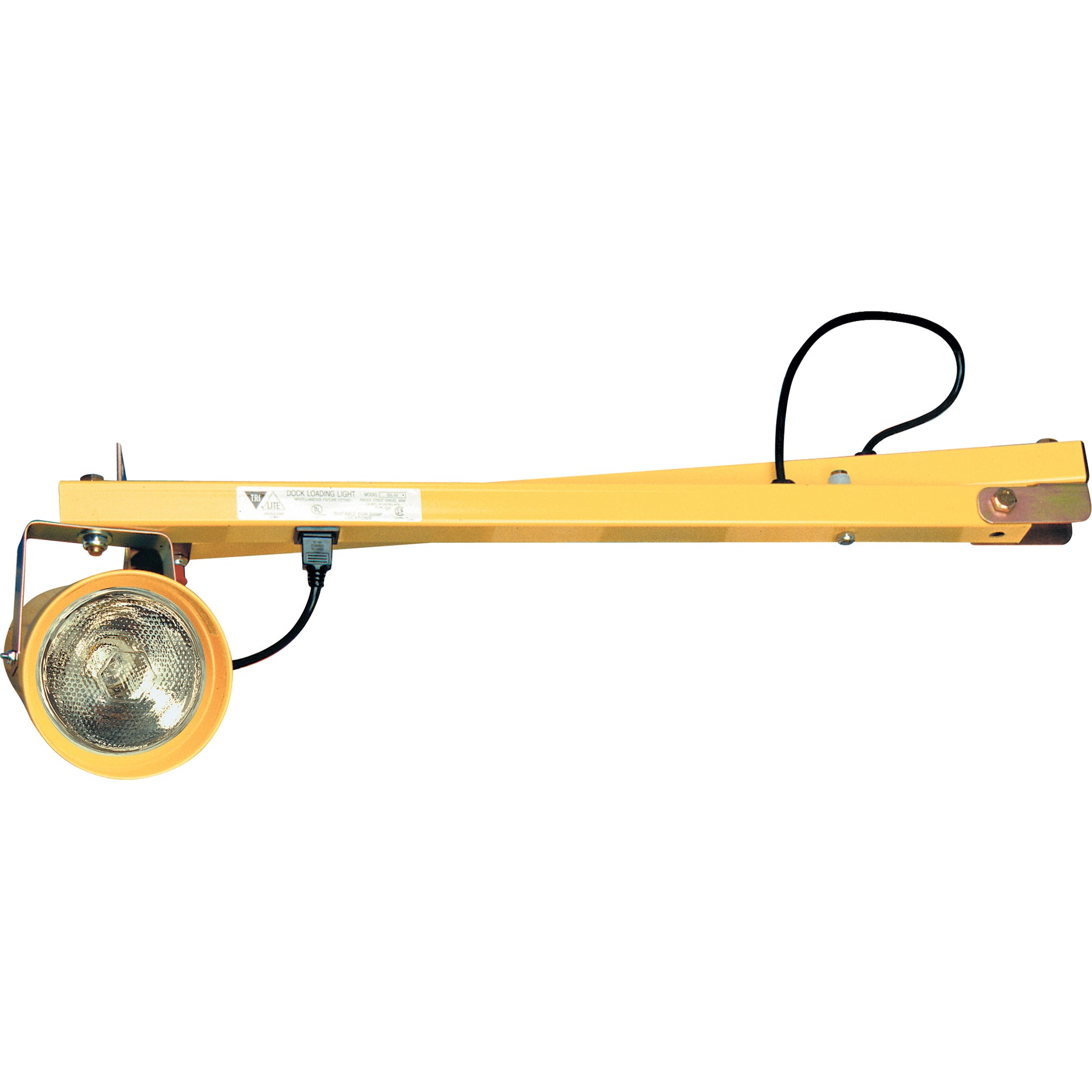 Dock Lights, 60" Arm, Incandescent Lamp, Metal