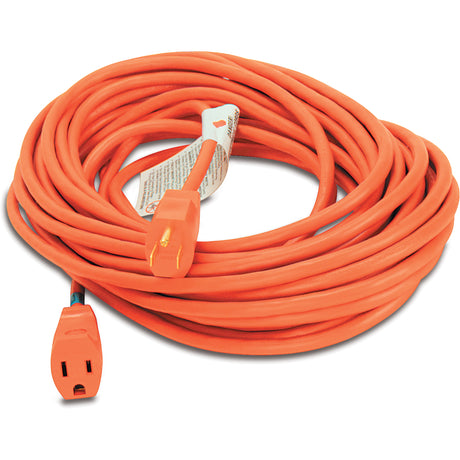 Economy Extension Cord, Indoor/Outdoor, SJTW, 16/3 AWG, 13 A, 50'